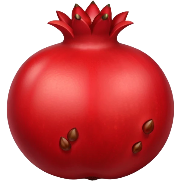pomegranate with seeds emoji