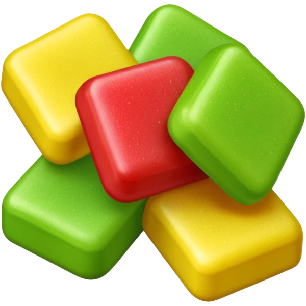 Sour candy emoji
