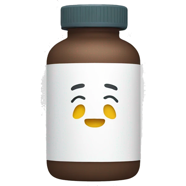 supplement bottle emoji