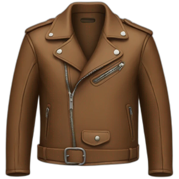 leather jacket emoji