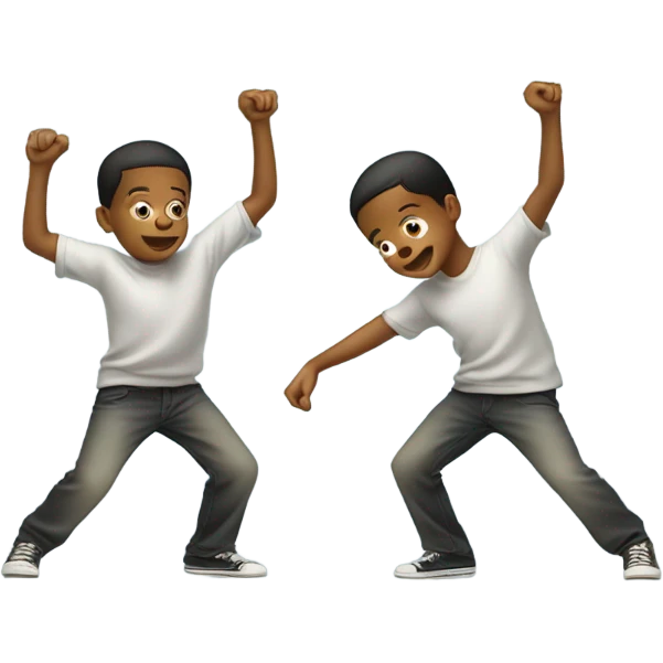 Boy dabbing  emoji