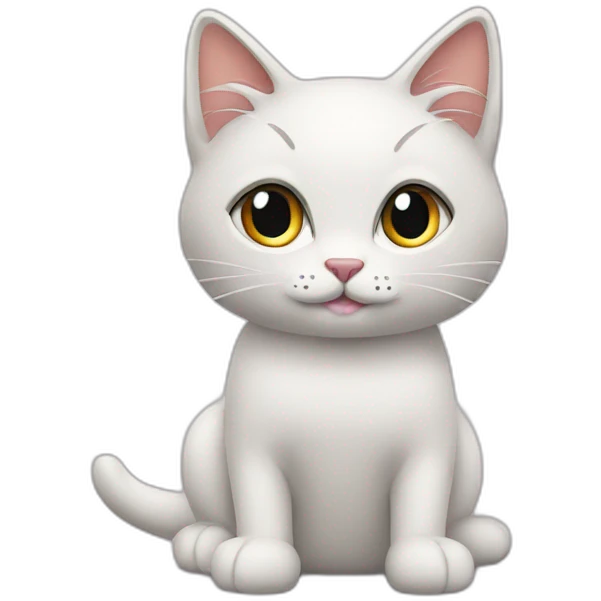 kat met telefoon emoji