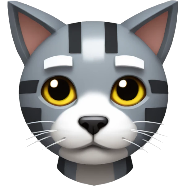 Minecraft cat emoji