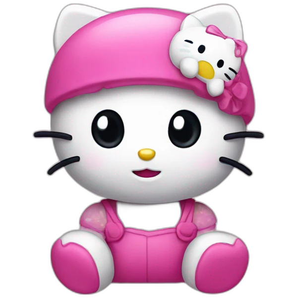 Hello kitty emoji