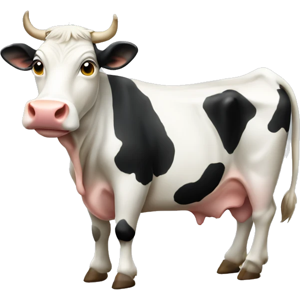 Legless cow emoji