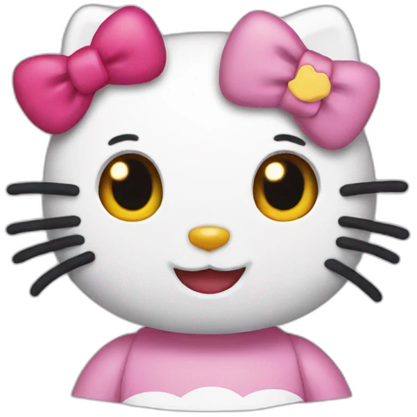 Hello kitty emoji