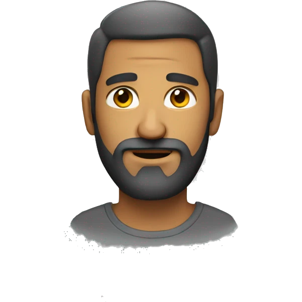Man with beard  emoji