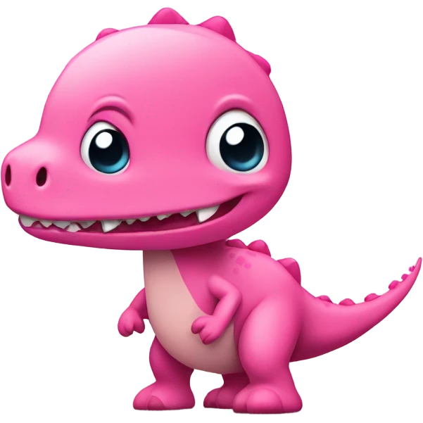 Pink dinosaur  emoji