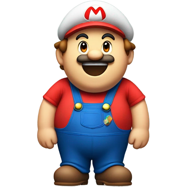 Fat Mario emoji