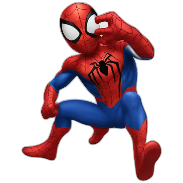 spiderman heart emoji