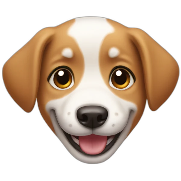 pup smiling emoji