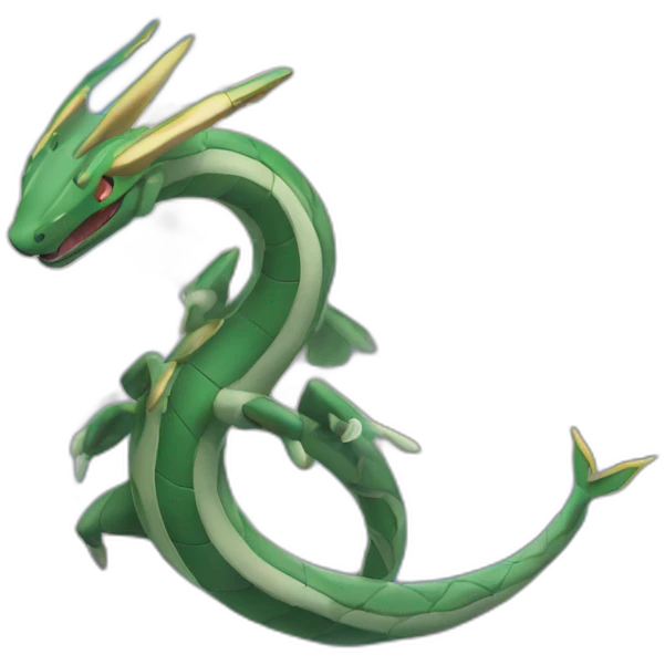 Rayquaza in the clouds emoji