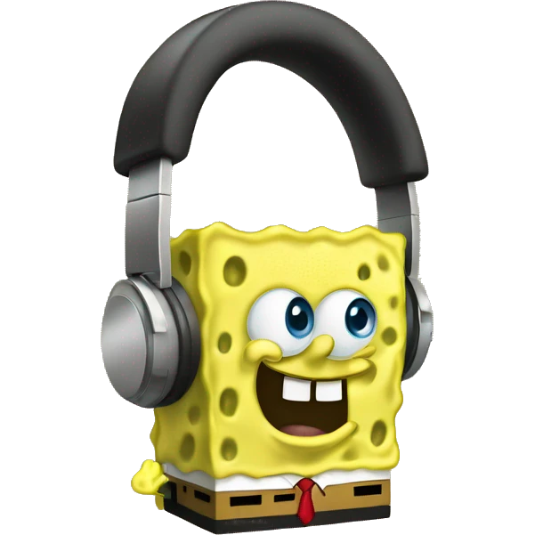 spongebob rapping emoji