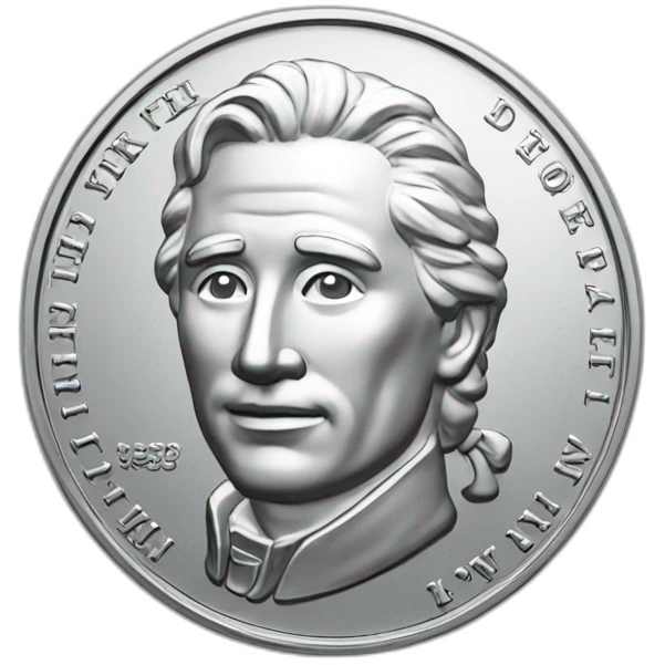 silver coin emoji