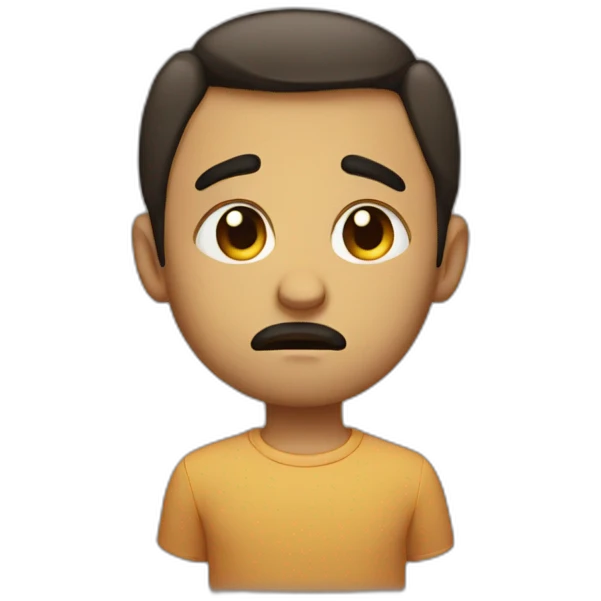 Sad emoji