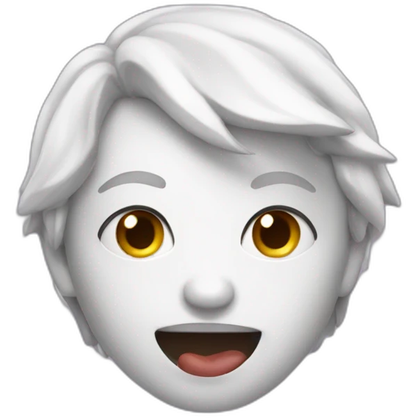 Chat qui faut un bisous emoji