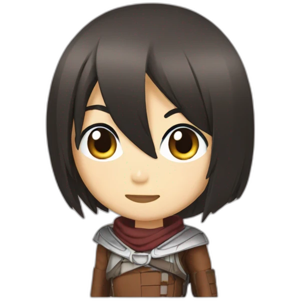 mikasa ackerman emoji