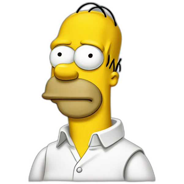 Homer simpson emoji