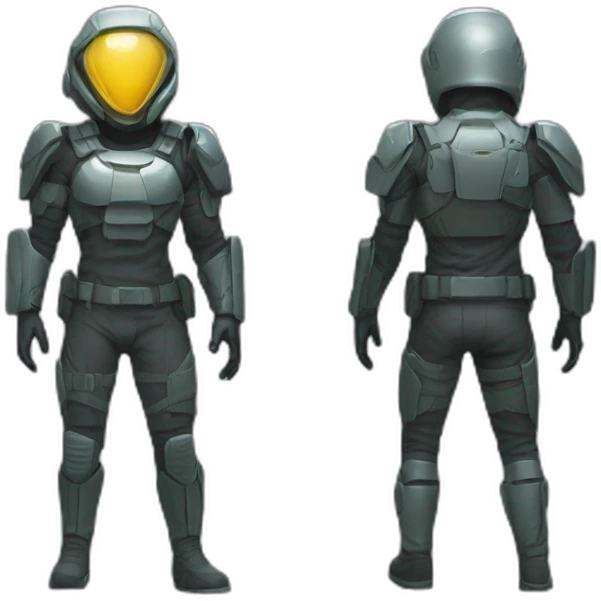 futuristic Phantom squad Infiltration armored pants invisible effect emoji