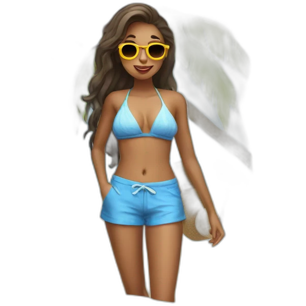 beach babe emoji