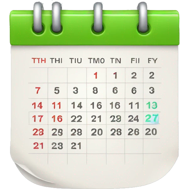 calendar emoji
