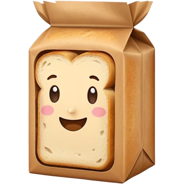 bread packaging emoji