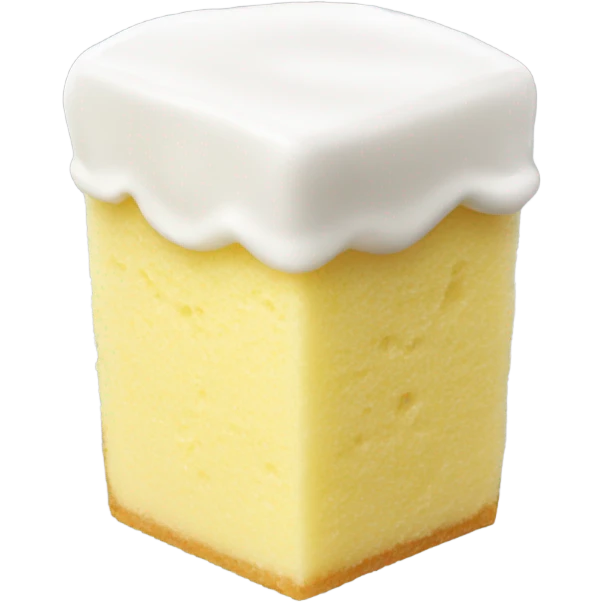 Yogurt sponge emoji