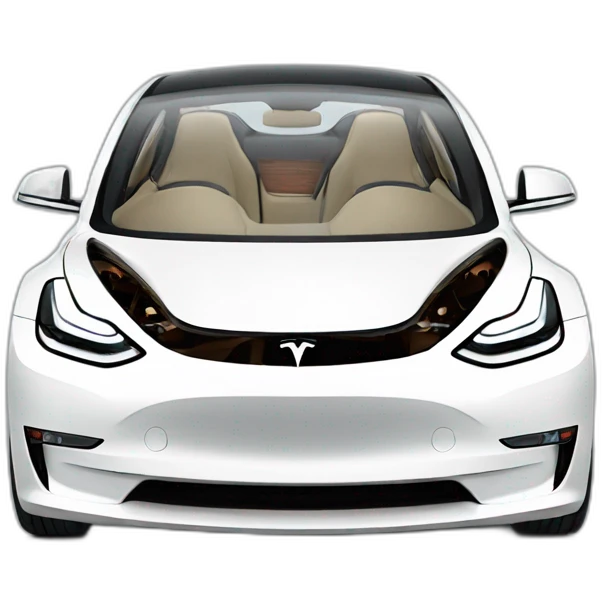 tesla model 3 emoji