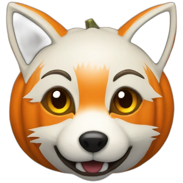 fox jackolantern emoji