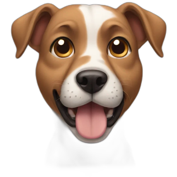 Dog about a cat emoji