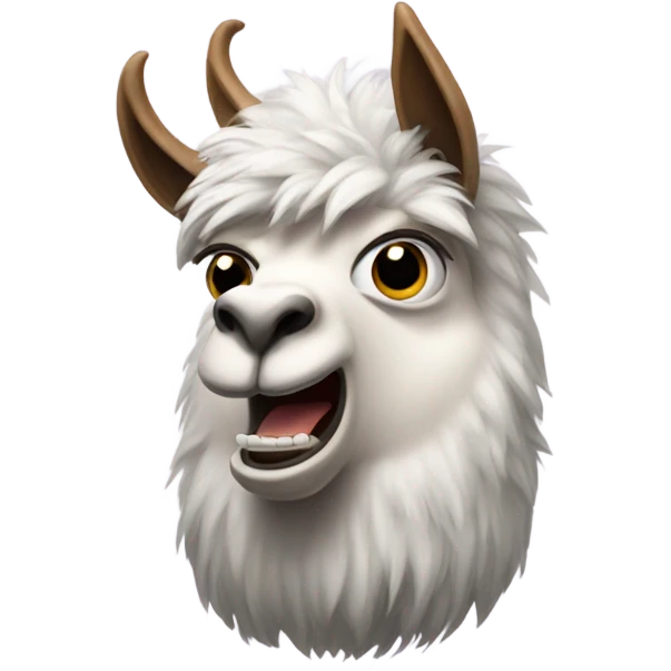 Angry lama  emoji