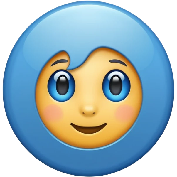 Blue tick emoji