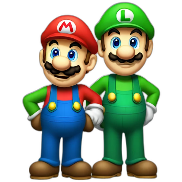 Mario & Luigi emoji