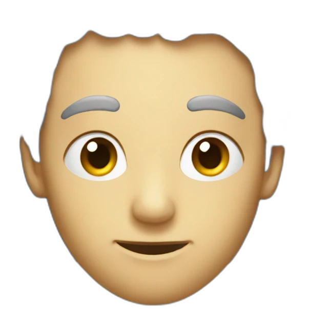 Esceptic face emoji