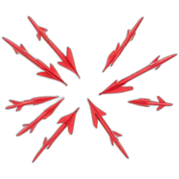 red arrows in a loop demonstrating a cycle emoji | AI Emoji Generator