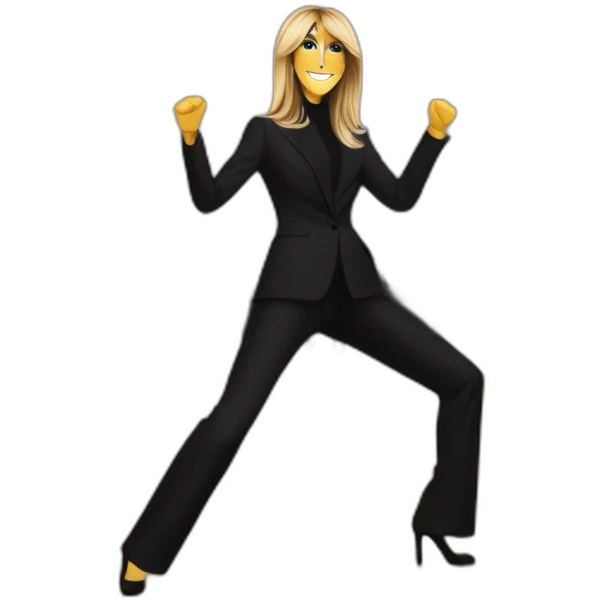 Céline Dion dance avec Brigitte Macron emoji
