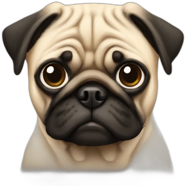 Pug emoji