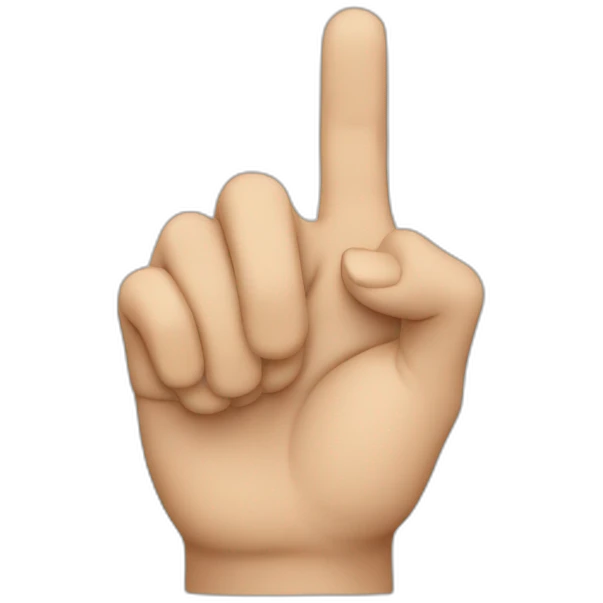 Hand, point right emoji