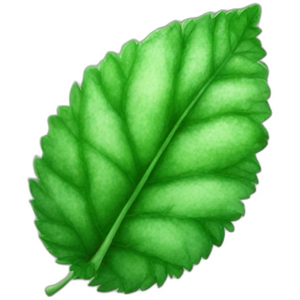 peppermint leaves emoji