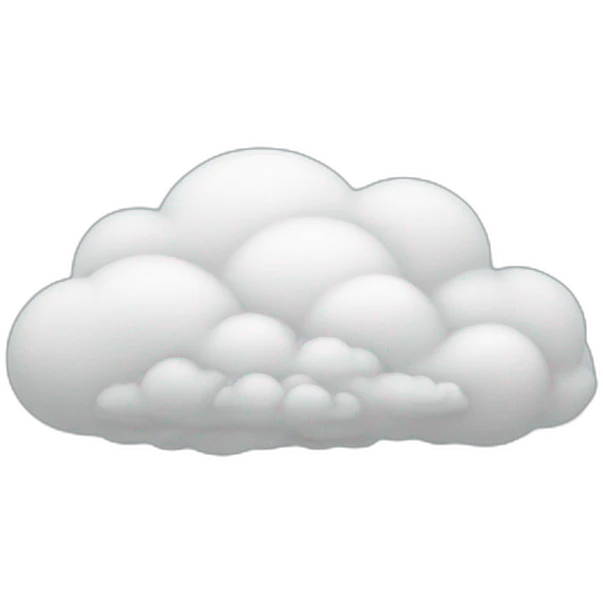 cloud emoji