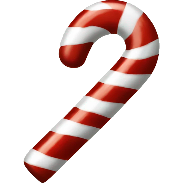 candy cane emoji