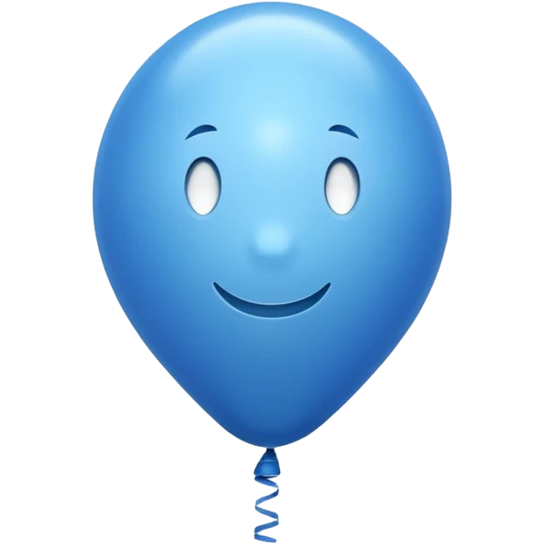 🎈💙 emoji
