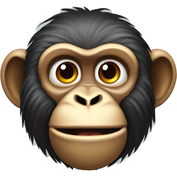 Mocing monkey emoji