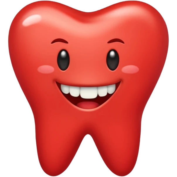🦷🔴 emoji