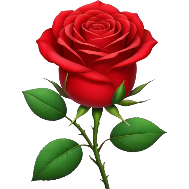 Rose emoji
