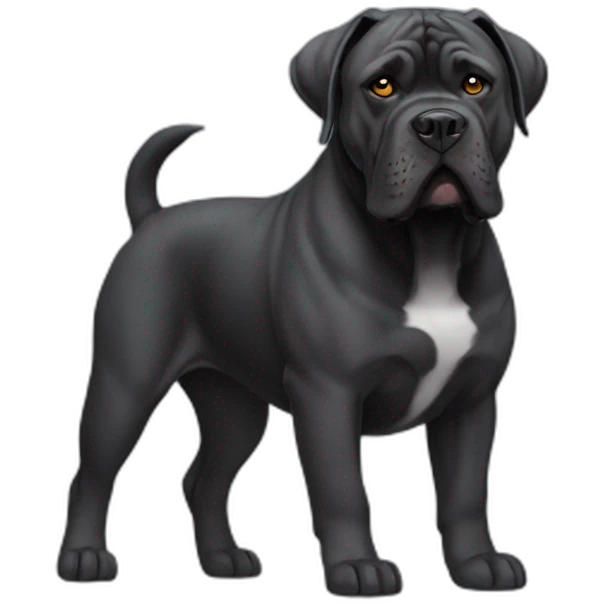 Cane corso smoke emoji