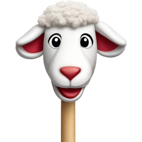 lamb chop puppet emoji
