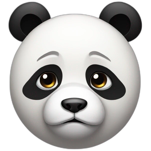 sad panda emoji