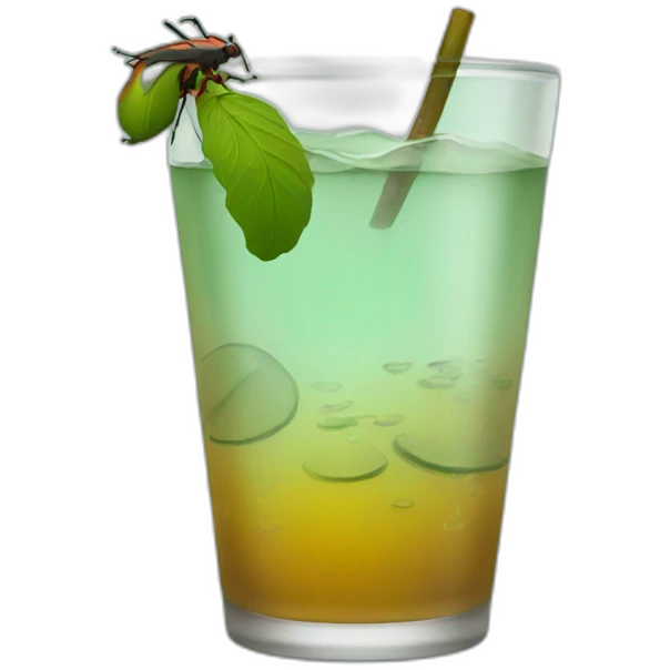 Drinking bugs emoji