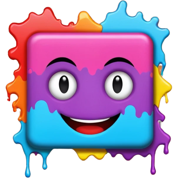 Граффити надпись: 72 emoji